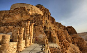 Крепость Масада в Израиле