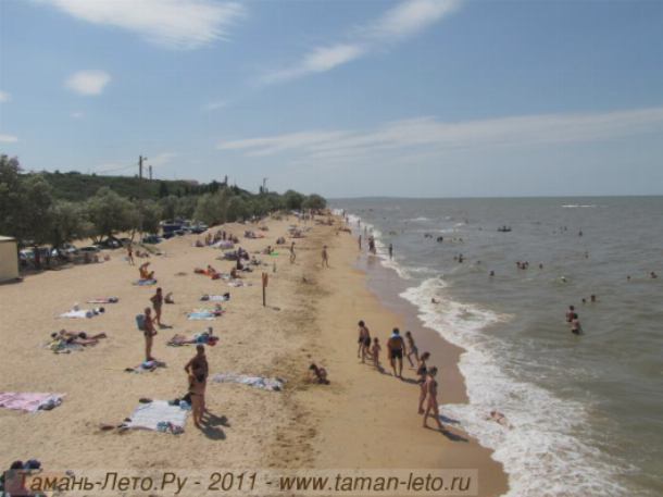 Отдых на Азовском море — станица Голубицкая